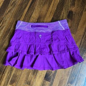 Sweet Ivivva Purple Magenta Pace Setter Skort Skirt - 8